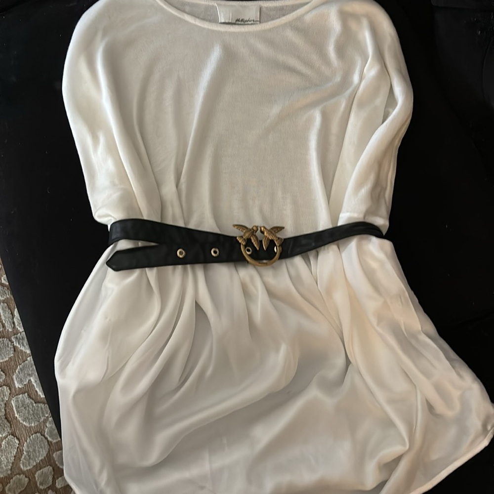 3.1 Phillip Lim wool, silk, cotton sleeveless loose blouse. Size large.